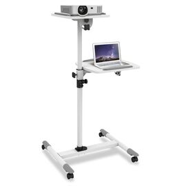 Techly Universal Trolley for Notebook / Projector, White ICA-TB TPM-6 - Projector Accessories - Projectors - Techbox