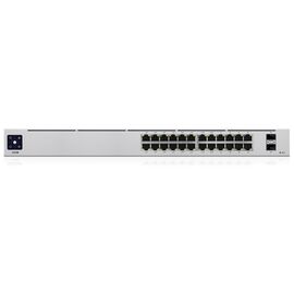 Ubiquiti UniFi 24-Port PoE Managed L2/L3 Gigabit Ethernet (10/100/1000) Power over Ethernet (PoE) 1U Silver | Techbox