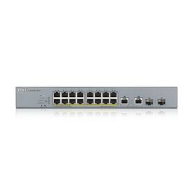 Zyxel GS1350-18HP-EU0101F network switch Managed L2 Gigabit Ethernet (10/100/1000) Power over Ethernet (PoE) Grey | Techbox