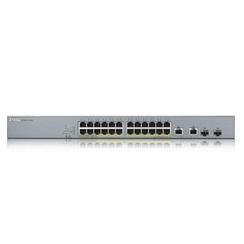 Zyxel GS1350-26HP-EU0101F network switch Managed L2 Gigabit Ethernet (10/100/1000) Power over Ethernet (PoE) Grey | Techbox