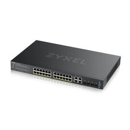 Zyxel GS2220-28HP-EU0101F network switch Managed L2 Gigabit Ethernet (10/100/1000) Power over Ethernet (PoE) Black | Techbox