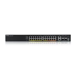 Zyxel XGS2220-30HP Managed L3 Gigabit Ethernet (10/100/1000) Power over Ethernet (PoE) Black | Techbox