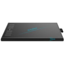 HUION H1060P graphic tablet 5080 lpi 250 x 160 mm USB Black | Techbox