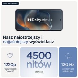 Motorola edge 60 16.9 cm (6.67") Dual SIM Android 15 5G USB Type-C 8 GB 256 GB 5200 mAh Blue | Techbox