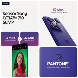 Motorola edge 70 fusion 17.2 cm (6.78") Dual SIM Android 16.0 5G USB Type-C 12 GB 256 GB 7000 mAh Violet | Techbox