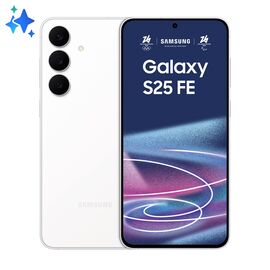 Samsung Galaxy S25 FE 6.7" Dual SIM Android 16.0 5G USB Type-C 8 GB 128 GB 4900 mAh White | Techbox