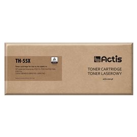 Actis TH-55X toner for HP printer; HP 55X CE255X, Canon CRG-724H replacement; Standard; 12500 pages; black - Compatible Toners - Toners - Techbox