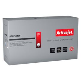 Activejet ATH-53NX Toner (replacement for HP 53X Q7553X, Canon CRG-715H; Supreme; 7900 pages; black) | Techbox