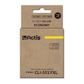 Actis KC-551Y ink cartridge for Canon CLI-551Y (with chip) - Compatible Inks - Inks - Techbox