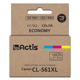 Actis KC-561 Ink (replacement for Canon CL-561XL; Supreme; 18 ml; cyan, magenta, yellow). Prints 60% more than OEM. | Techbox