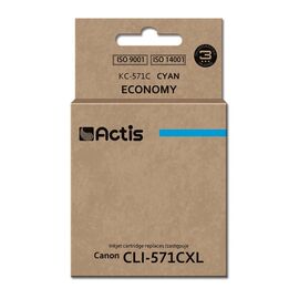 Actis KC-571C Ink (replacement for Canon CLI-571C; Standard; 12 ml; cyan) | Techbox
