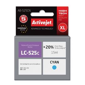 Activejet AB-525CN Ink (replacement for Brother LC525C; Supreme; 15 ml; cyan) | Techbox