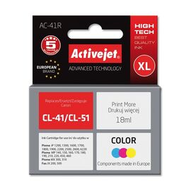 Activejet AC-41R Ink cartridge (replacement for Canon CL-41; Premium; 18 ml; color) | Techbox