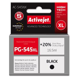 Activejet AC-545NX Printer Ink for Canon, Replacement Canon PG-545XL; Supreme; 16,5ml; Black - Compatible Inks - Inks - Techbox