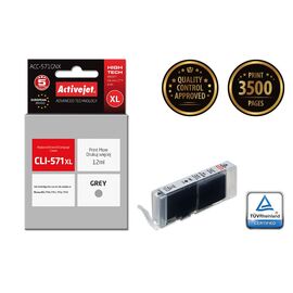Activejet ACC-571GNX Ink (replacement for Canon CLI-571XLG; Supreme; 12 ml; grey) | Techbox