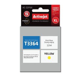 Activejet AE-33YNX Ink Cartridge (replacement for Epson 33XL T3364; Supreme; 12 ml; yellow) | Techbox