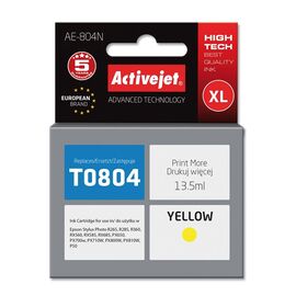 Activejet AE-804N ink (replacement for Epson T0804; Supreme; 13,5 ml; yellow) | Techbox