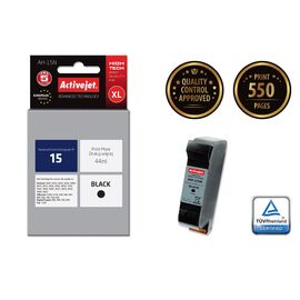 Activejet AH-15N Ink cartridge (replacement for HP 15 C6615N; Supreme; 44 ml; black) | Techbox