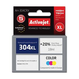Activejet AH-304CRX Ink (replacement for HP 304XL N9K07AE; Premium; 18 ml; 400 pages, color) | Techbox