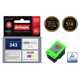 Activejet AH-343R Ink cartridge (replacement for HP 343 C8766EE; Premium; 21 ml; color) | Techbox