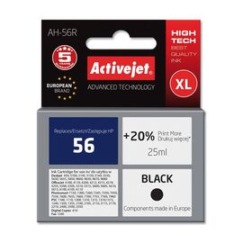 Activejet AH-56R Ink cartridge (replacement for HP 56 C6656A; Premium; 25 ml; black) | Techbox