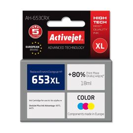 Activejet AH-653CRX ink (replacement for HP 652 F6V24AE; Premium; 320 pages; color) | Techbox