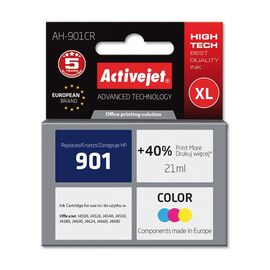 Activejet AH-901CR Ink (replacement for HP 901 CC656AE; Premium; 21 ml; colour) | Techbox