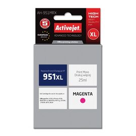 Activejet AH-951MRX Ink (replacement for HP 951XL CN047AE; Premium; 25 ml; magenta) | Techbox