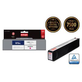 Activejet AH-973MRX ink (replacement for HP 973XL F6T82AE; Premium; 105 ml; magenta) | Techbox