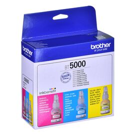 Brother BT5000CLVAL ink cartridge 3 pc(s) Compatible Cyan, Magenta, Yellow | Techbox