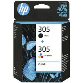 HP 305 2-Pack Tri-color/Black Original Ink Cartridge | Techbox