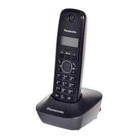 Panasonic KX-TG1611 telephone DECT telephone Black Caller ID - Cordless Phones - Landline Telephony - Techbox