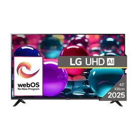 LG UHD AI 43UA73003LA TV 109.2 cm (43") 4K Ultra HD Smart TV Wi-Fi Black | Techbox