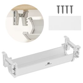 Maclean under-desk cable/extension organizer, max. load 5kg, white, MC-106 W | Techbox