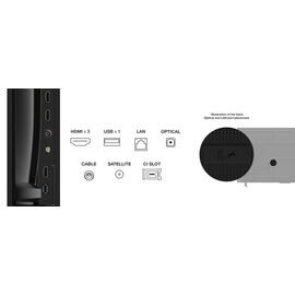 TCL 55P69K TV 139.7 cm (55") 4K Ultra HD Smart TV Wi-Fi Black | Techbox