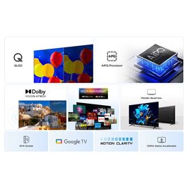 TCL P7K 43P7K TV 109.2 cm (43") 4K Ultra HD Smart TV Wi-Fi Metallic 430 cd/m² | Techbox