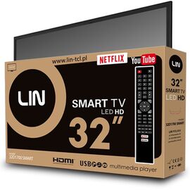 TV 32" LIN 32D1700 SMART HD Ready DVB-T2 | Techbox