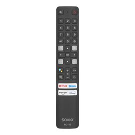 SAVIO RC-15 universal remote control/replacement for TCL , SMART TV | Techbox