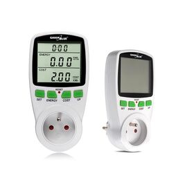 Greenblue GB202 wattmeter White 0 - 9999 W Built-in display LCD | Techbox