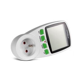 Greenblue GB202 wattmeter White 0 - 9999 W Built-in display LCD | Techbox