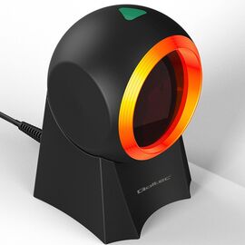 Qoltec 50857 Wired desktop barcode scanner 1D | 2D | Techbox