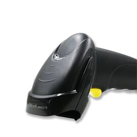 Qoltec 50876 Laser scanner 1D | USB | Black - POS & Barcode Scanners - Peripherals - Techbox