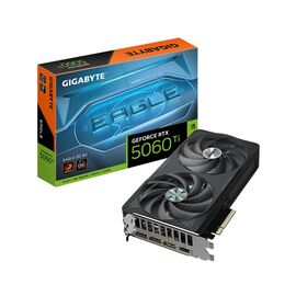 GIGABYTE GeForce RTX 5060 Ti EAGLE OC 8G Graphics Card - 8GB GDDR7, 128bit, PCI-E 5.0, 2617MHz Core Clock, 3 x DisplayPort, 1 x HDMI, GV-N506TEAGLE OC-8GD - Graphic Cards - Laptops & PC Builds - Techbox