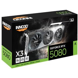 Inno3D GeForce RTX 5080 X3 NVIDIA 16 GB GDDR7 | Techbox