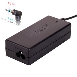 Akyga AK-ND-25 power adapter/inverter Indoor 65 W Black | Techbox
