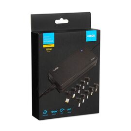 iBox IUZ120WA power adapter/inverter Indoor 120 W Black | Techbox