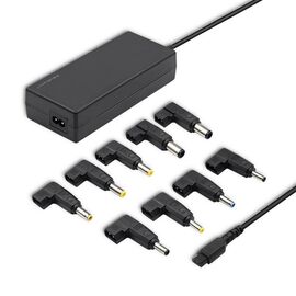 Qoltec 50012 Automatic universal power adapter 90W | 9 plugins | +power cable | Techbox