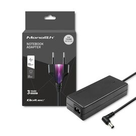 Qoltec 50073.65W power adapter/inverter Indoor Black | Techbox
