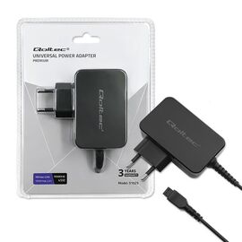 Qoltec 51025 power adapter/inverter Black | Techbox