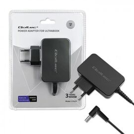 Qoltec 51033 power adapter/inverter Indoor 45 W Black | Techbox